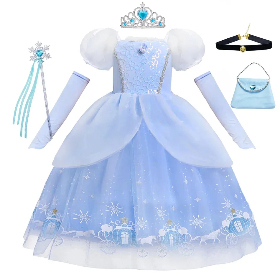 Baby Clothing Europe - Платье принцессы Золушки для косплея для