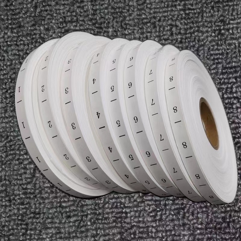 Baby Clothing Labels - 3000 шт./рулон, этикетки с номерами от