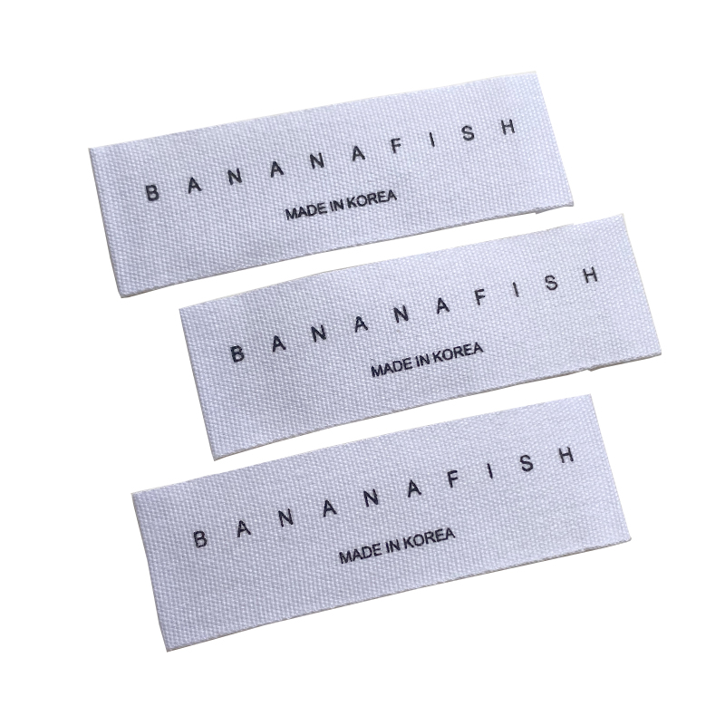 Baby Clothing Labels - Пользовательская Этикетка из органического хлопка, ширина