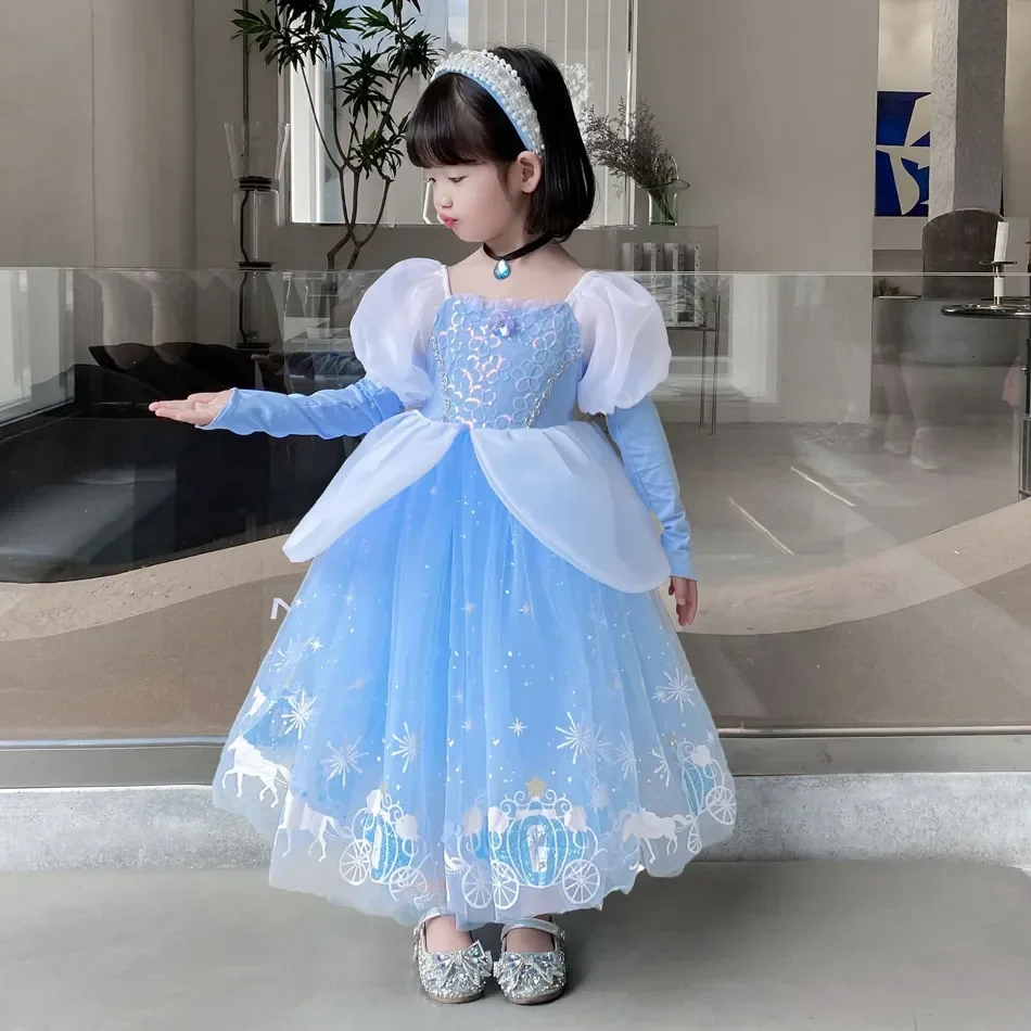 Платье принцессы Золушки для к – обзор и цена Baby Clothing Europe