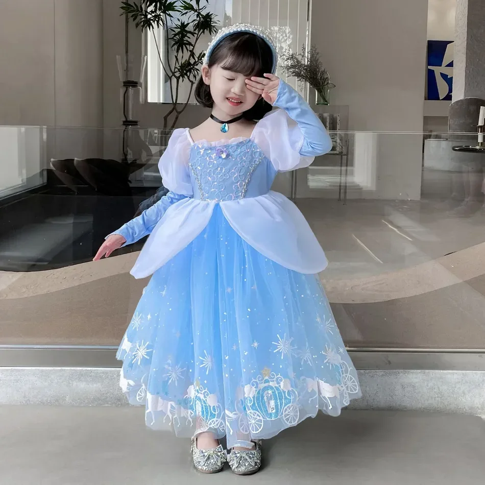 Платье принцессы Золушки для к – обзор и цена Baby Clothing Europe