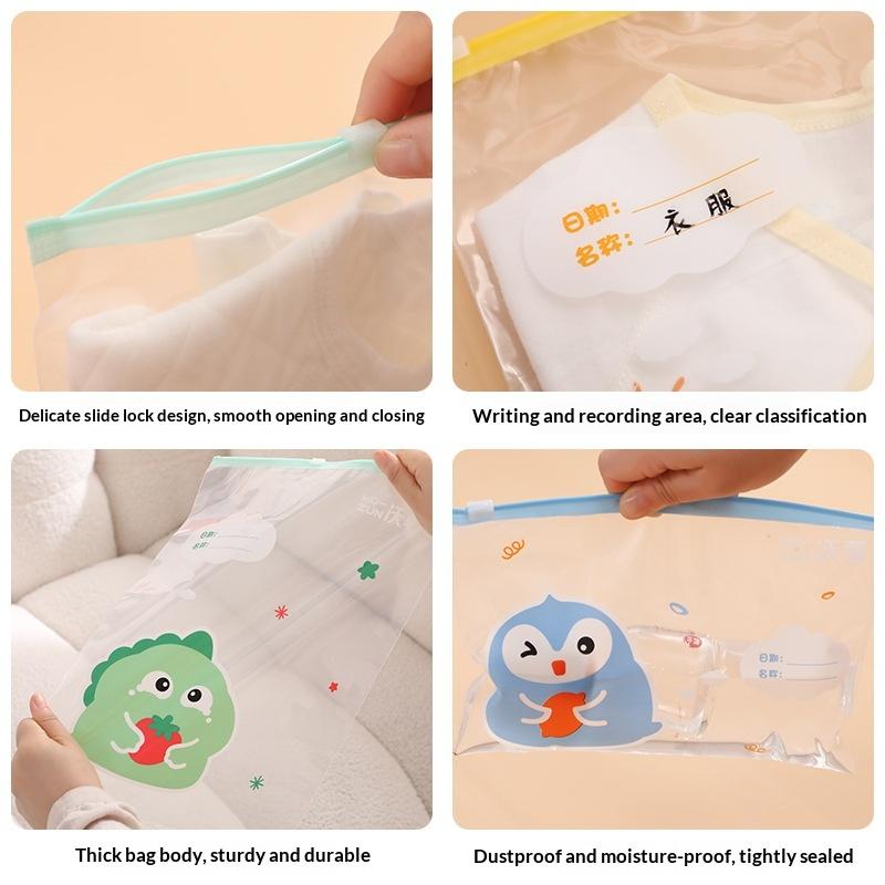 5 шт. мешков для хранения детс – обзор и цена Baby Clothing Labels