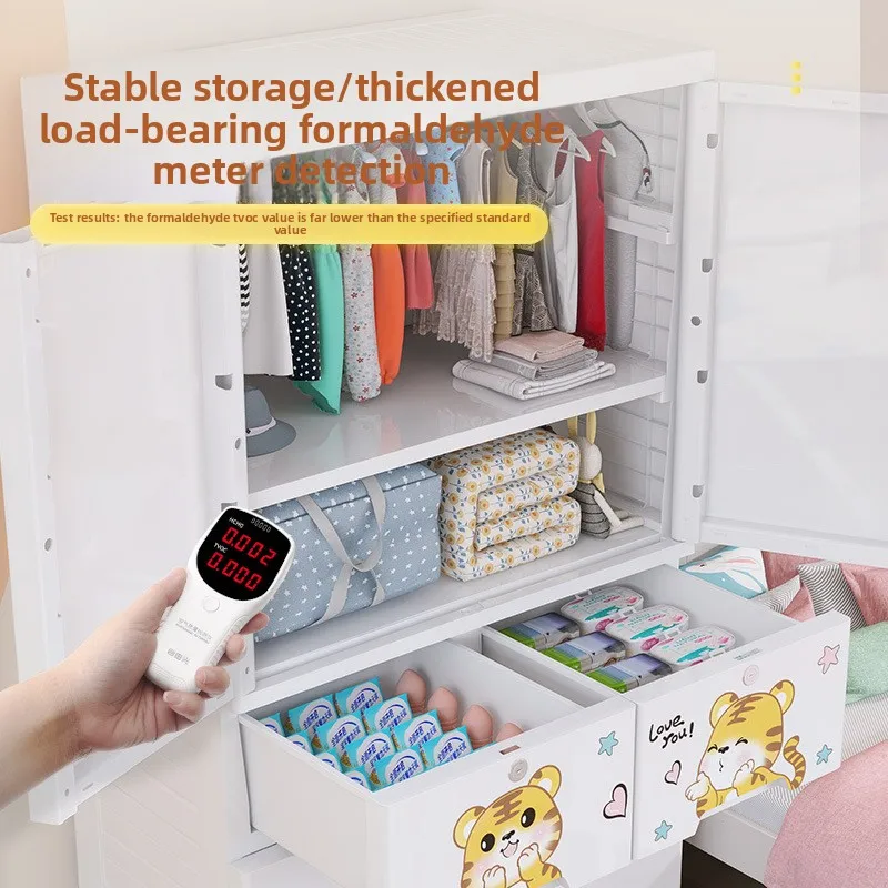 Утолщенный пластиковый шкаф-ор – обзор и цена Baby Clothing Storage