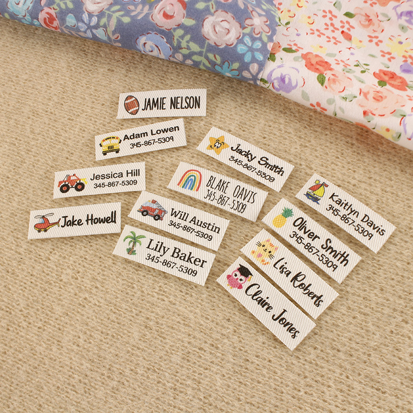 Пользовательские гладильные эт – обзор и цена Baby Clothing Labels