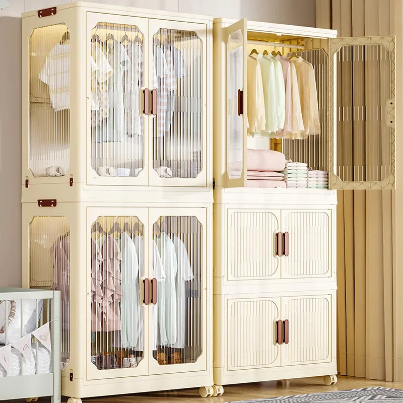 Детский пластиковый шкаф AOLIV – обзор и цена Baby Clothing Storage